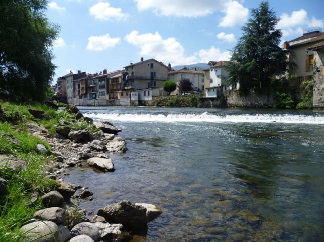 Voie Verte : Foix (Vernajoul) - Saint-Girons Essai de Piste Verte en VTT